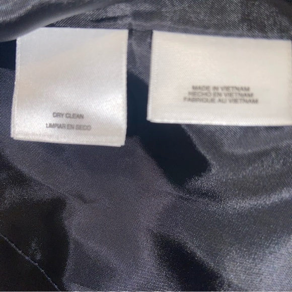 Evan Picone black label white and black open front jacket new size 8 - Picture 7 of 11